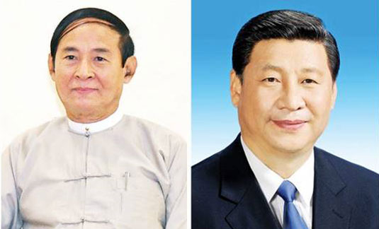 Myanmar President, PRC President Discuss Closer bilateral ties in Various Sectors